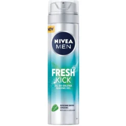 Nivea Men Fresh Kick odświeżający żel do golenia 200ml