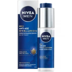 Nivea Men Hyaluron przeciwzmarszczkowy żel do twarzy 50ml
