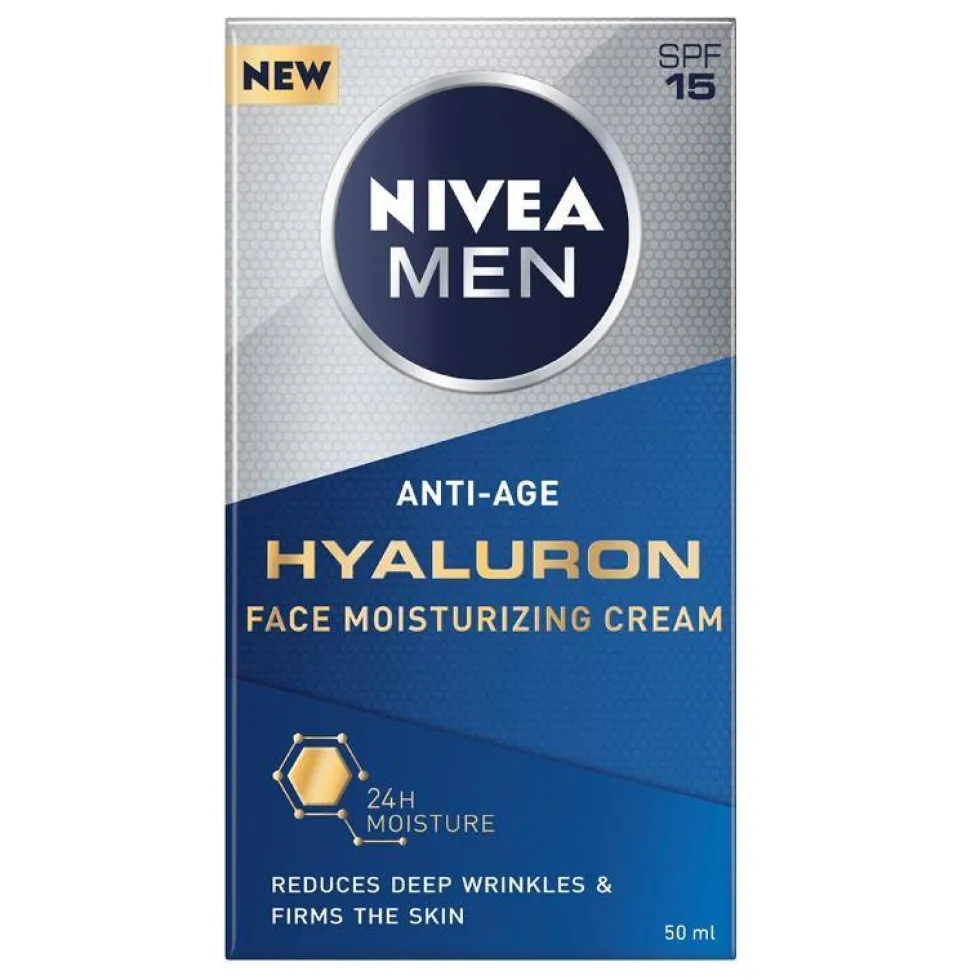 Nivea Men Hyaluron przeciwzmarszczkowy krem do twarzy 50ml