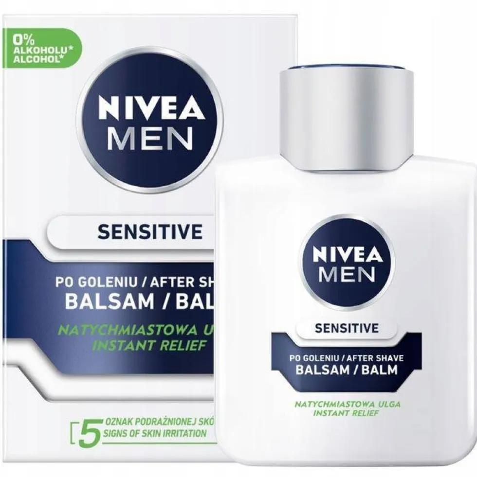 Nivea Men Sensitive łagodzący balsam po goleniu 100ml