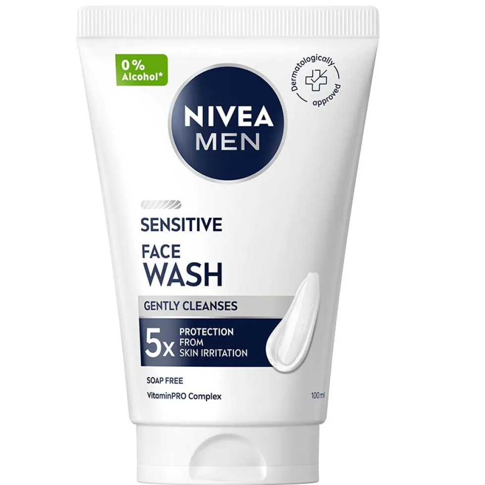 Nivea Men Sensitive żel do mycia twarzy 100ml