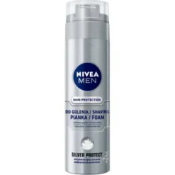 Nivea Men Skin Protection pianka do golenia Silver Protect 200ml