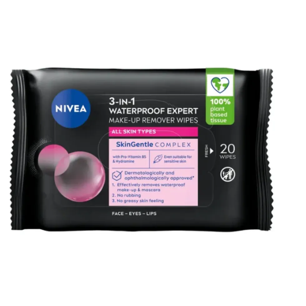 Nivea MicellAir profesjonalne chusteczki do demakijażu 20szt