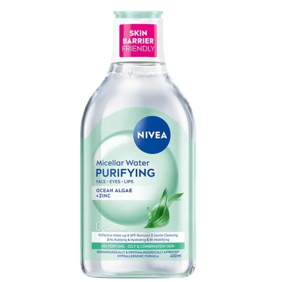 Nivea Oczyszczający płyn micelarny z algami 400ml