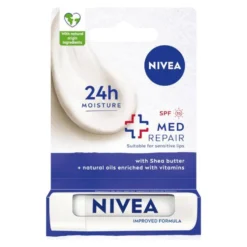 Nivea Pielęgnująca pomadka do ust Med Repair 4.8g