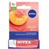 Nivea Pielęgnująca pomadka do ust Peach Shine 4.8g