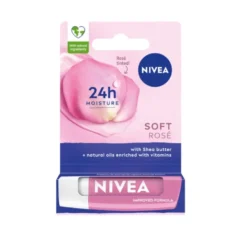 Nivea Pielęgnująca pomadka do ust Soft Rose 4.8g