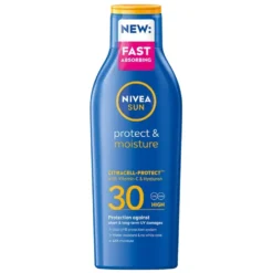Nivea Protect & Moisture nawilżający balsam do opalania SPF30 200ml