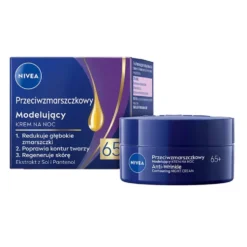 Nivea Przeciwzmarszczkowy modelujący krem na noc 65+ 50ml