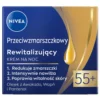 Nivea Przeciwzmarszczkowy + Rewitalizujący krem na noc 55+ 50ml
