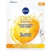 Nivea Q10 Plus C 10-minutowa maska w płachcie 1szt