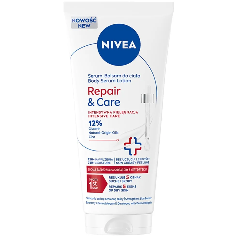 Nivea Repair & Care regenerujące serum-balsam do ciała 200ml
