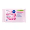 Nivea Rose Care chusteczki oczyszczające 3w1 25szt