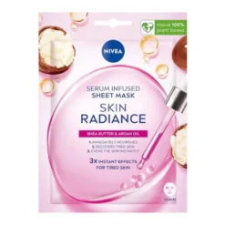 Nivea Skin Radiance maska w płachcie z serum rozświetlającym