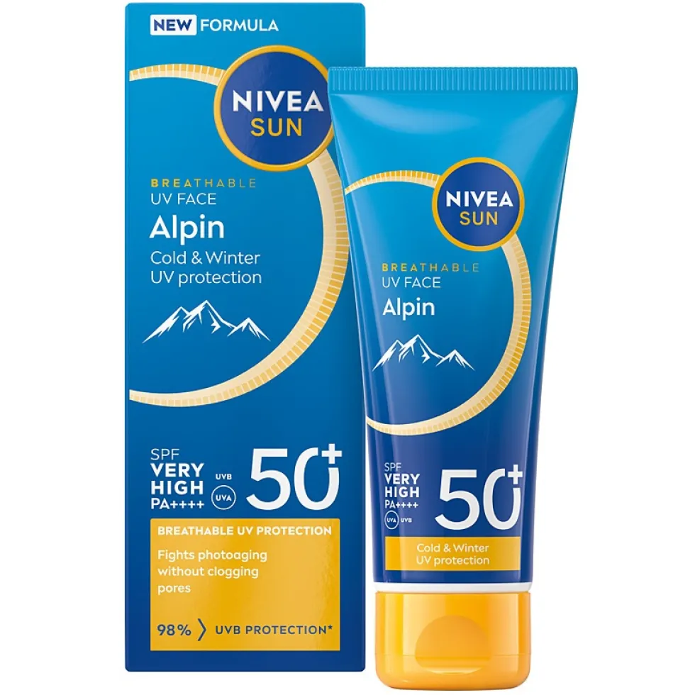 Nivea Sun Alpin krem do twarzy z wysoką ochroną SPF50+ 40ml