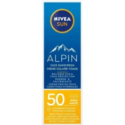 Nivea Sun Alpin krem do twarzy z wysoką ochroną SPF50 50ml