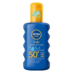 Nivea Sun Kids Protect & Care nawilżający spray ochronny na słońce dla dzieci SPF50 200ml
