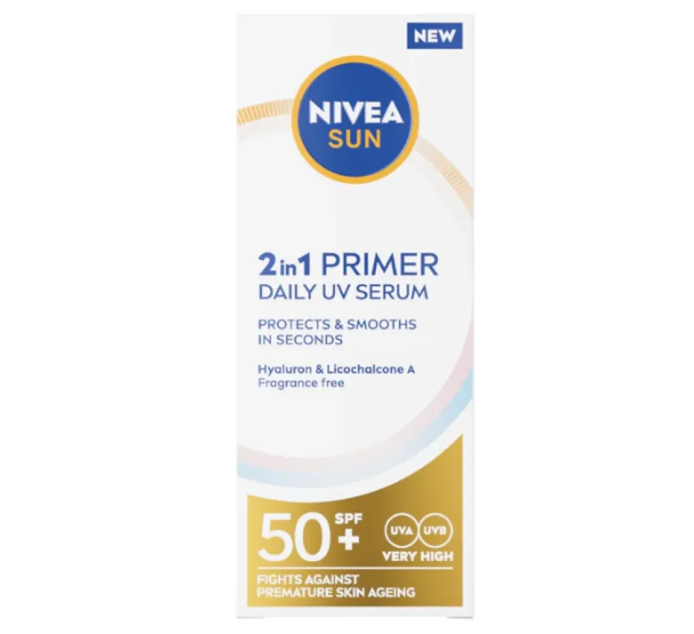 Nivea Sun Primer Daily UV serum 2w1 SPF50+ 30ml