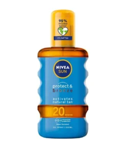 Nivea Sun Protect & Bronze olejek do opalania w sprayu aktywujący naturalną opaleniznę SPF20 200ml