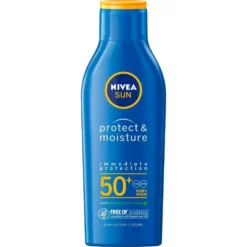 Nivea Sun Protect & Moisture nawilżający balsam do opalania SPF50+ 200ml