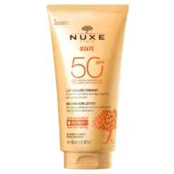 Nuxe Sun mleczko do opalania twarzy i ciała SPF50 150ml