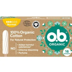 O.B. Organic Normal tampony 16szt.