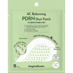 Ongredients AC Balancing PDRN Shot Patch plastry na wypryski 9szt