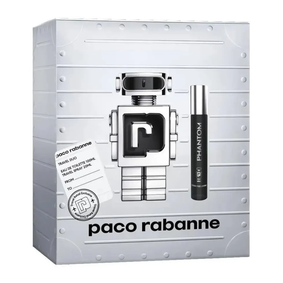 Paco Rabanne Phantom zestaw woda toaletowa spray 100ml + woda toaletowa spray 20ml