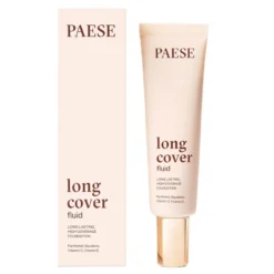 Paese Long Cover Fluid kryjący podkład do twarzy 00 Nude 30ml