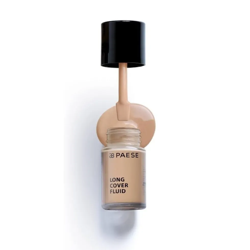 Paese Long Cover Fluid podkład kryjący o przedłużonej trwałości 03 Złoty Beż 30ml