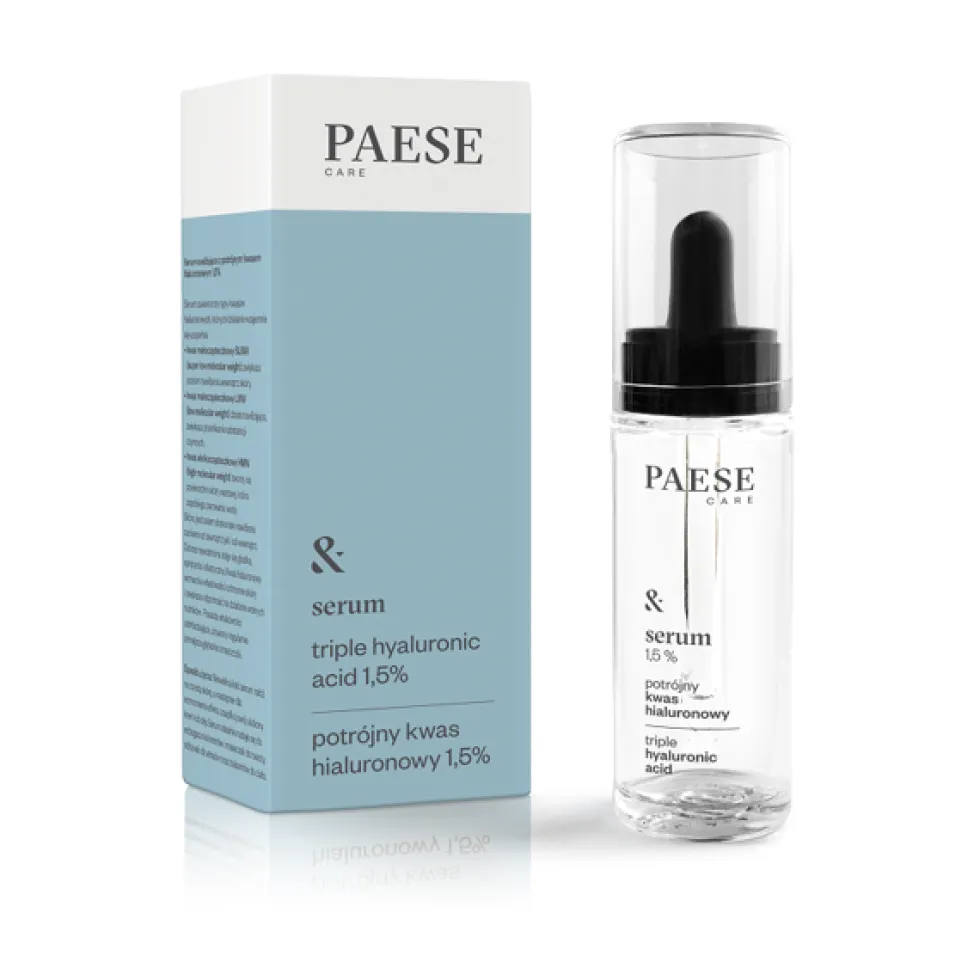 Paese Serum Triple Hyaluronic Acid 1.5% serum nawilżające z potrójnym kwasem hialuronowym 30ml