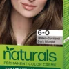 Palette Permanent Naturals Color Creme farba do włosów trwale koloryzująca 6-0 Ciemny Blond