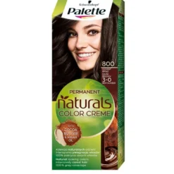 Palette Permanent Naturals Color Creme farba do włosów trwale koloryzująca 800/ 3-0 Ciemny Brąz
