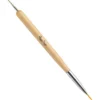 Peggy Sage 2-in-1 Nail Art Brush pędzel do zdobienia paznokci 2w1 149554
