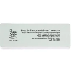 Peggy Sage 1-Minute Supershine Block dwustronny blok polerski do paznokci 1szt