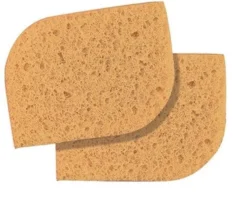 Peggy Sage Natural Cleasing Sponge naturalna gąbka do demakijażu 2szt
