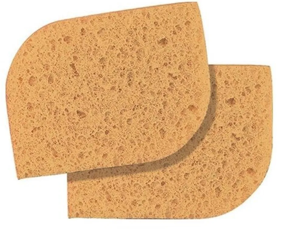 Peggy Sage Natural Cleasing Sponge naturalna gąbka do demakijażu 2szt