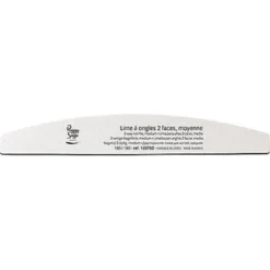 Peggy Sage 2-Way Nail File Medium pilnik do paznokci dwustronny 180/180 półksiężyc 1szt