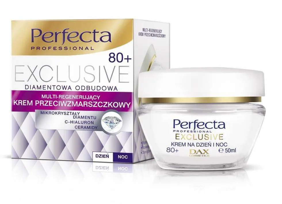 Perfecta Exclusive krem do twarzy na dzień i na noc 80+ 50ml