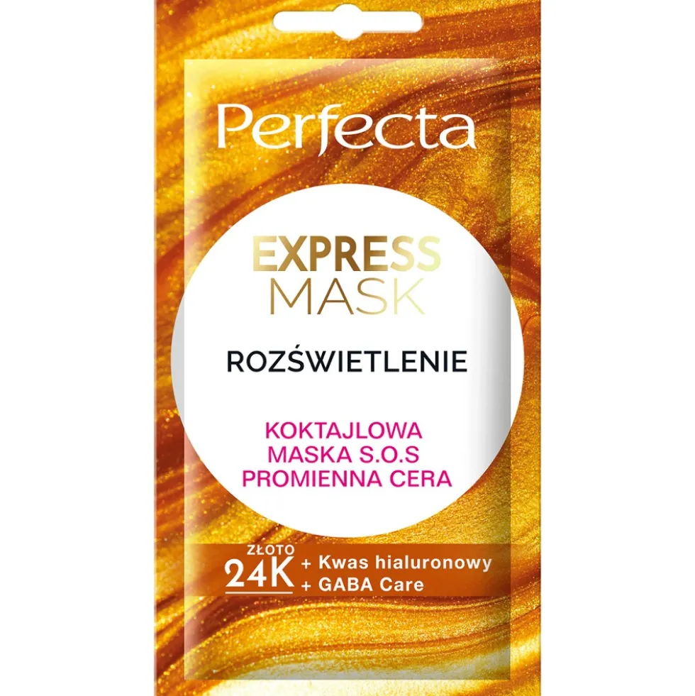 Perfecta Express Mask koktajlowa maska rozświetlająca S.O.S 8ml