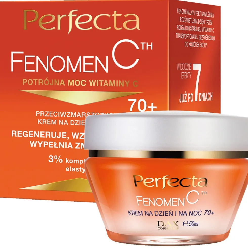 Perfecta Fenomen C przeciwzmarszczkowy krem do twarzy na dzień i na noc 70+ 50ml