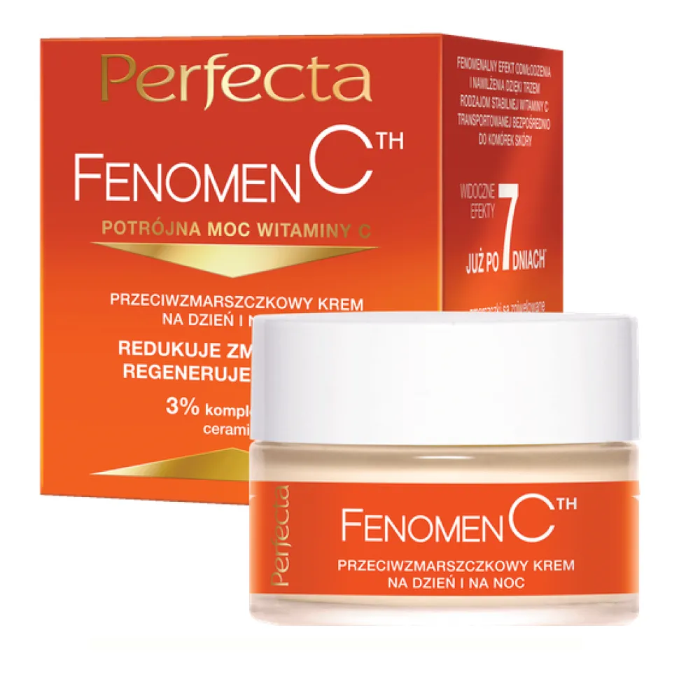 Perfecta Fenomen C przeciwzmarszczkowy krem na dzień i na noc 50ml