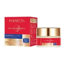 Perfecta Klinika Wieku elastynowy krem intensywnie odżywczy na noc 60+ 50ml