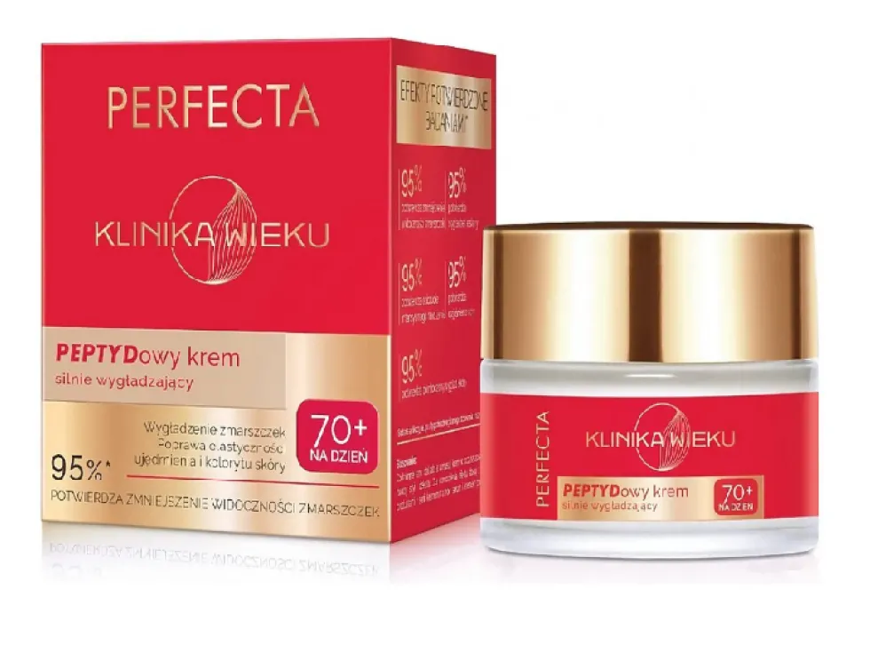 Perfecta Klinika Wieku koenzymowy krem silnie odżywczy na dzień 80+ 50ml