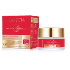 Perfecta Klinika Wieku peptydowy krem silnie wygładzający na dzień 70+ 50ml