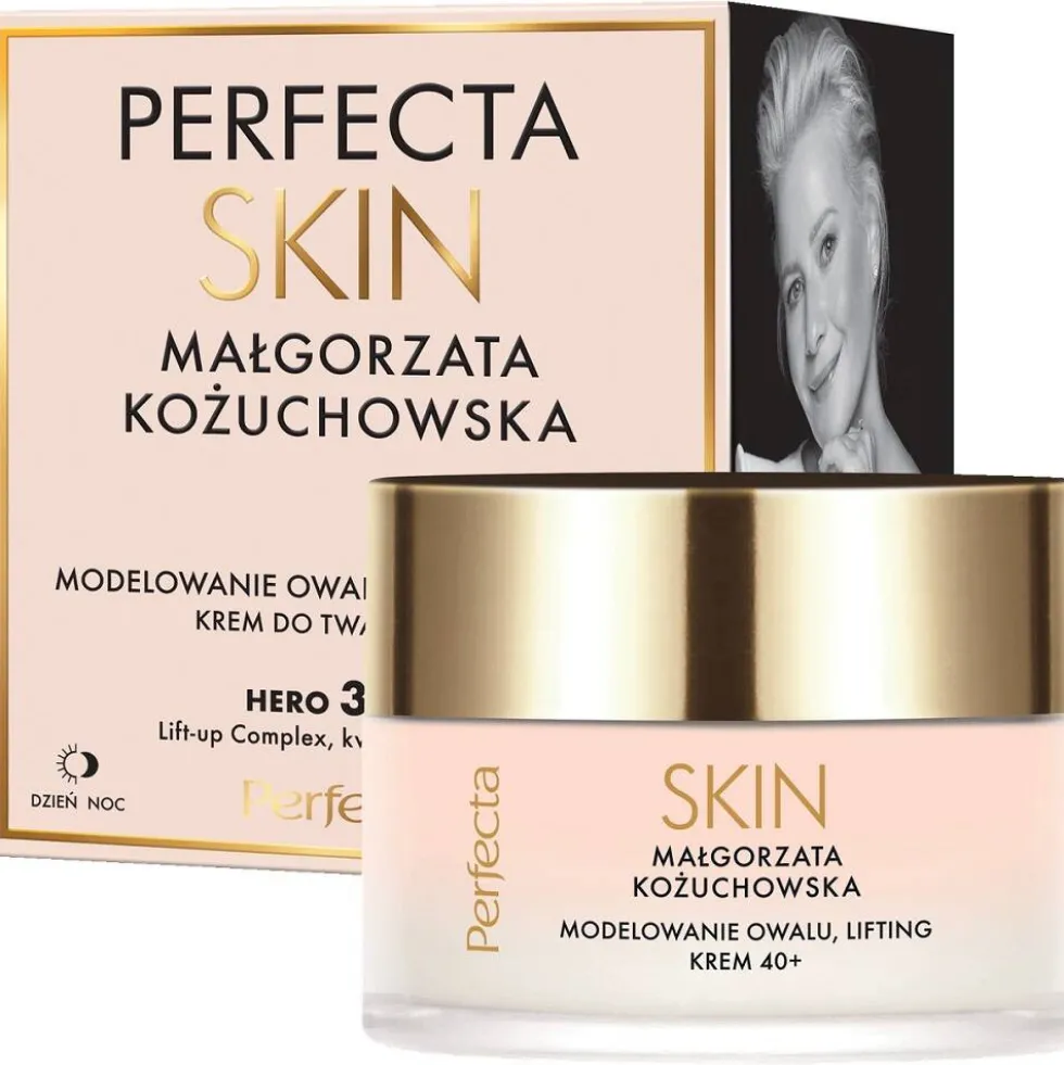 Perfecta Skin Małgorzata Kożuchowska modelująco-liftingujący krem na dzień i na noc 40+ 50ml