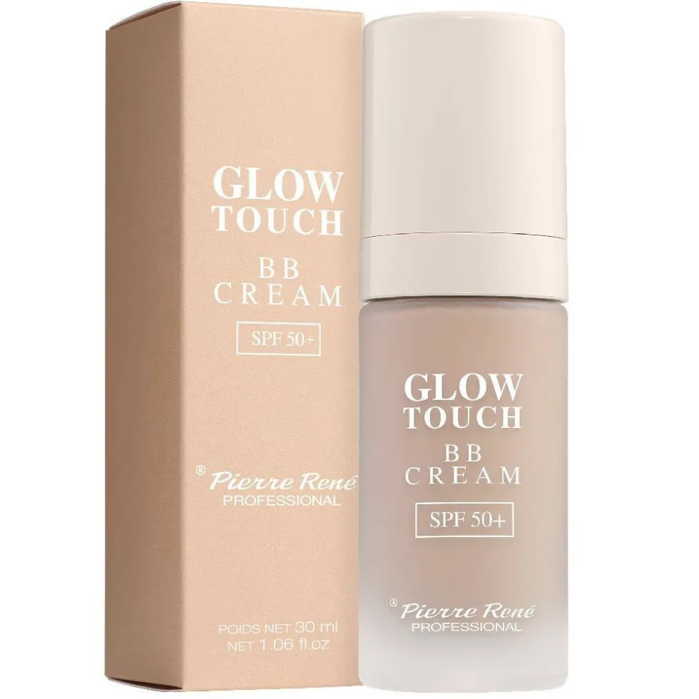 Pierre Rene Glow Touch BB Cream rozświetlający krem BB SPF50 03 Beige 30ml
