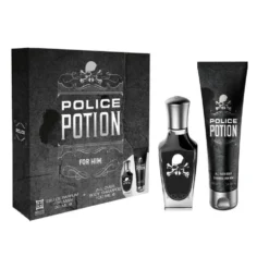 Police Potion For Him zestaw woda perfumowana spray 30ml + żel pod prysznic 100ml