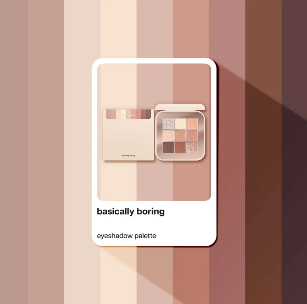 Poppy Head Basically Boring paleta cieni do powiek 9g
