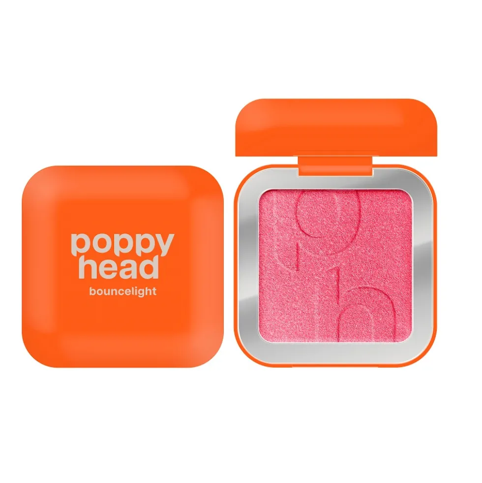 Poppy Head Bouncelight kremowy róż rozświetlający 03 Cheekup 3.1g
